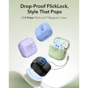 ESR PULSE HALOLOCK MAGSAFE APPLE AIRPODS 4  5 LIGHT GREEN