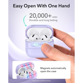 ESR PULSE HALOLOCK MAGSAFE APPLE AIRPODS 4  5 LAVENDER