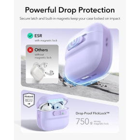 ESR PULSE HALOLOCK MAGSAFE APPLE AIRPODS 4  5 LAVENDER