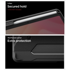 SPIGEN TOUGH ARMOR PRO GALAXY TAB S12+ PLUS 12.6 X840  X846B BLACK