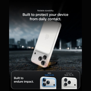 OSŁONA APARATU SPIGEN OPTIK PRO XL GLAS.TR EZ FIT CAMERA PROTECTOR IPHONE 18 PRO MAX SILVER