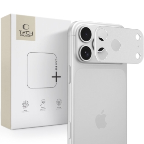 OSŁONA APARATU TECH-PROTECT CAMALLOY FIT+ IPHONE 18 PRO SILVER