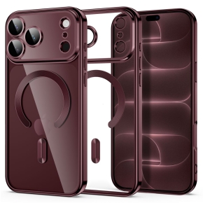 TECH-PROTECT MAGFLEX MAGSAFE IPHONE 17 PRO  18 PRO SHINY BURGUNDY
