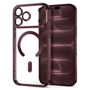 TECH-PROTECT MAGFLEX MAGSAFE IPHONE 17 PRO MAX  18 PRO MAX SHINY BURGUNDY