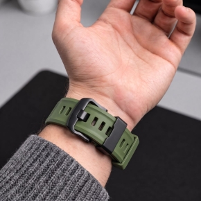 TECH-PROTECT MOTION GARMIN FENIX 5X  5X PLUS  6X  6X PRO  7X  8  8 PRO  9  9 PRO (51 MM) MILITARY GREEN
