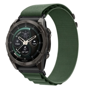 TECH-PROTECT NYLON PRO GARMIN FENIX 5X  5X PLUS  6X  6X PRO  7X  8  8 PRO  9  9 PRO (47 MM) MILITARY GREEN