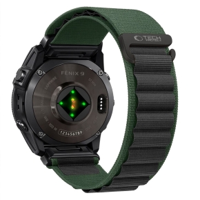 TECH-PROTECT NYLON PRO GARMIN FENIX 5X  5X PLUS  6X  6X PRO  7X  8  8 PRO  9  9 PRO (51 MM) GREENBLACK