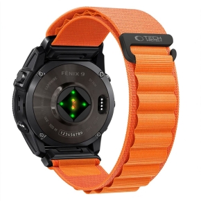 TECH-PROTECT NYLON PRO GARMIN FENIX 5X  5X PLUS  6X  6X PRO  7X  8  8 PRO  9  9 PRO (51 MM) ORANGE
