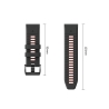 TECH-PROTECT ICONBAND PRO GARMIN FENIX 5X  5X PLUS  6X  6X PRO  7X  8  8 PRO  9  9 PRO (51 MM) BLACKRED