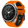 TECH-PROTECT ICONBAND PRO GARMIN FENIX 5X  5X PLUS  6X  6X PRO  7X  8  8 PRO  9  9 PRO (47 MM) ORANGEBLACK