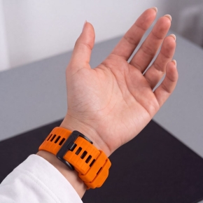 TECH-PROTECT ICONBAND PRO GARMIN FENIX 5X  5X PLUS  6X  6X PRO  7X  8  8 PRO  9  9 PRO (47 MM) ORANGEBLACK