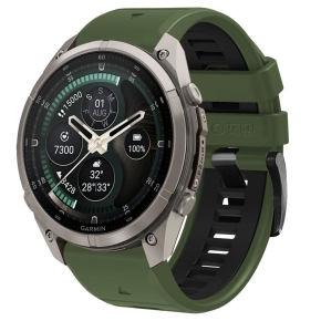 TECH-PROTECT ICONBAND PRO GARMIN FENIX 5X  5X PLUS  6X  6X PRO  7X  8  8 PRO  9  9 PRO (47 MM) GREENBLACK