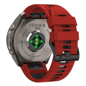 TECH-PROTECT ICONBAND PRO GARMIN FENIX 5X  5X PLUS  6X  6X PRO  7X  8  8 PRO  9  9 PRO (47 MM) REDBLACK