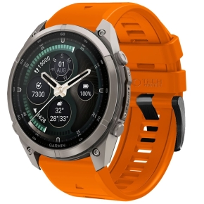 TECH-PROTECT SILICONE GARMIN FENIX 5  6  6 PRO  7  8  8 PRO  E  9  9 PRO (47 MM) SIGNAL ORANGE