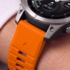 TECH-PROTECT SILICONE GARMIN FENIX 5  6  6 PRO  7  8  8 PRO  E  9  9 PRO (47 MM) SIGNAL ORANGE