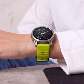 TECH-PROTECT SILICONE GARMIN FENIX 5  6  6 PRO  7  8  8 PRO  E  9  9 PRO (47 MM) VOLT LIME