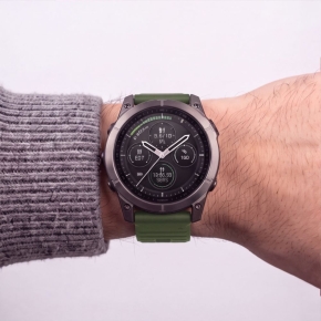 TECH-PROTECT SILICONE GARMIN FENIX 5  6  6 PRO  7  8  8 PRO  E  9  9 PRO (47 MM) MILITARY GREEN