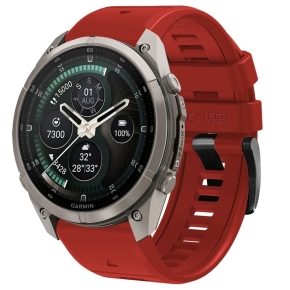 TECH-PROTECT SILICONE GARMIN FENIX 5  6  6 PRO  7  8  8 PRO  E  9  9 PRO (51 MM) CRIMSON RED