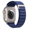 TECH-PROTECT NYLON PRO APPLE WATCH 8  9  10  11  12  SE  ULTRA (44  45  46  49 MM) NAVY BLUE