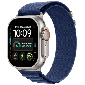 TECH-PROTECT NYLON PRO APPLE WATCH 8  9  10  11  12  SE  ULTRA (44  45  46  49 MM) NAVY BLUE