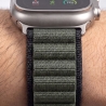 TECH-PROTECT NYLON PRO APPLE WATCH 8  9  10  11  12  SE  ULTRA (44  45  46  49 MM) BLACK  GREEN