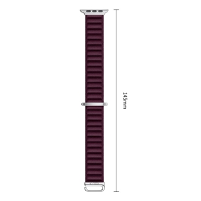 TECH-PROTECT NYLON PRO APPLE WATCH 8  9  10  11  12  SE  ULTRA (44  45  46  49 MM) DEEP BURGUNDY