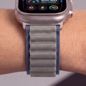TECH-PROTECT NYLON PRO APPLE WATCH 8  9  10  11  12  SE  ULTRA (44  45  46  49 MM) NAVYGREY