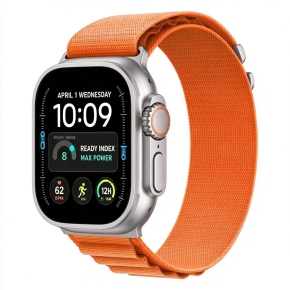 TECH-PROTECT NYLON PRO APPLE WATCH 8  9  10  11  12  SE  ULTRA (44  45  46  49 MM) ORANGE