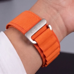 TECH-PROTECT NYLON PRO APPLE WATCH 8  9  10  11  12  SE  ULTRA (44  45  46  49 MM) ORANGE