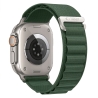 TECH-PROTECT NYLON PRO APPLE WATCH 8  9  10  11  12  SE  ULTRA (44  45  46  49 MM) MILITARY GREEN