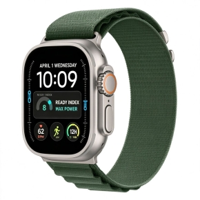 TECH-PROTECT NYLON PRO APPLE WATCH 8  9  10  11  12  SE  ULTRA (44  45  46  49 MM) MILITARY GREEN