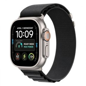 TECH-PROTECT NYLON PRO APPLE WATCH 8  9  10  11  12  SE  ULTRA (44  45  46  49 MM) BLACK