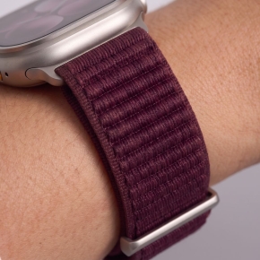 TECH-PROTECT NYLONLOOP APPLE WATCH 8  9  10  11  12  SE (40  41  42 MM) DEEP BURGUNDY