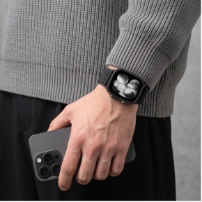 TECH-PROTECT NYLONLOOP APPLE WATCH 8  9  10  11  12  SE (40  41  42 MM) BLACK