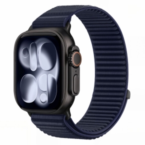 TECH-PROTECT NYLONLOOP APPLE WATCH 8  9  10  11  12  SE  ULTRA (44  45  46  49 MM) NAVY BLUE