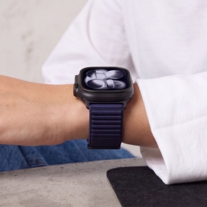 TECH-PROTECT NYLONLOOP APPLE WATCH 8  9  10  11  12  SE  ULTRA (44  45  46  49 MM) NAVY BLUE