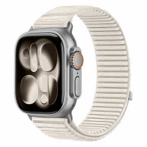 TECH-PROTECT NYLONLOOP APPLE WATCH 8  9  10  11  12  SE  ULTRA (44  45  46  49 MM) STARLIGHT