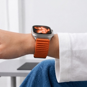 TECH-PROTECT NYLONLOOP APPLE WATCH 8  9  10  11  12  SE  ULTRA (44  45  46  49 MM) ORANGE