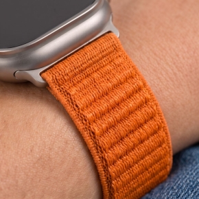 TECH-PROTECT NYLONLOOP APPLE WATCH 8  9  10  11  12  SE  ULTRA (44  45  46  49 MM) ORANGE