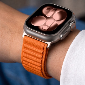 TECH-PROTECT NYLONLOOP APPLE WATCH 8  9  10  11  12  SE  ULTRA (44  45  46  49 MM) ORANGE