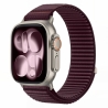 TECH-PROTECT NYLONLOOP APPLE WATCH 8  9  10  11  12  SE  ULTRA (44  45  46  49 MM) DEEP BURGUNDY
