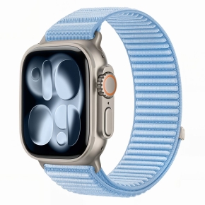 TECH-PROTECT NYLONLOOP APPLE WATCH 8  9  10  11  12  SE  ULTRA (44  45  46  49 MM) BABY BLUE
