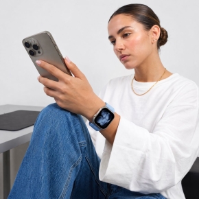 TECH-PROTECT NYLONLOOP APPLE WATCH 8  9  10  11  12  SE  ULTRA (44  45  46  49 MM) BABY BLUE
