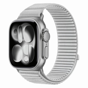 TECH-PROTECT NYLONLOOP APPLE WATCH 8  9  10  11  12  SE  ULTRA (44  45  46  49 MM) LIGHT GREY