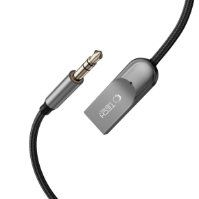 TECH-PROTECT ULTRABOOST AU04 AUDIO ADAPTER AUX BLUETOOTH 6.0 GREY
