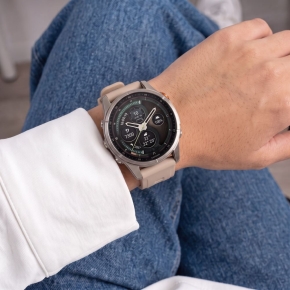TECH-PROTECT SILICONE GARMIN FENIX 5S  5S PLUS  6S  6S PRO  7S  8  9  9 PRO (43 MM) WALNUT