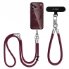 TECH-PROTECT C10S ROPE CROSSBODY & WRIST BURGUNDYTITANIUM