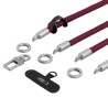 TECH-PROTECT C10S ROPE CROSSBODY & WRIST BURGUNDYTITANIUM