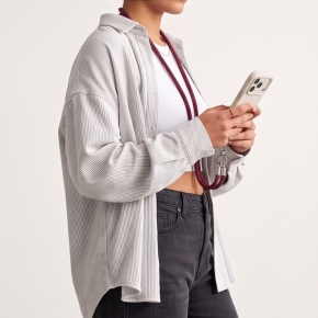 TECH-PROTECT C10S ROPE CROSSBODY & WRIST BURGUNDYTITANIUM