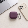 TECH-PROTECT SILICONE HOOK APPLE AIRPODS 4  5 BURGUNDY